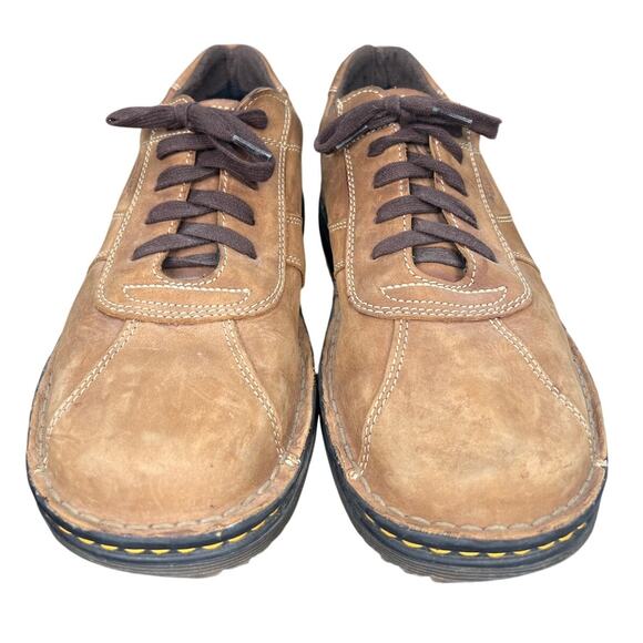 Vintage Dr. Martens 8A92 John Tan Brown Nubuck 4-Eye Oxford Shoes Size 11 main image 9